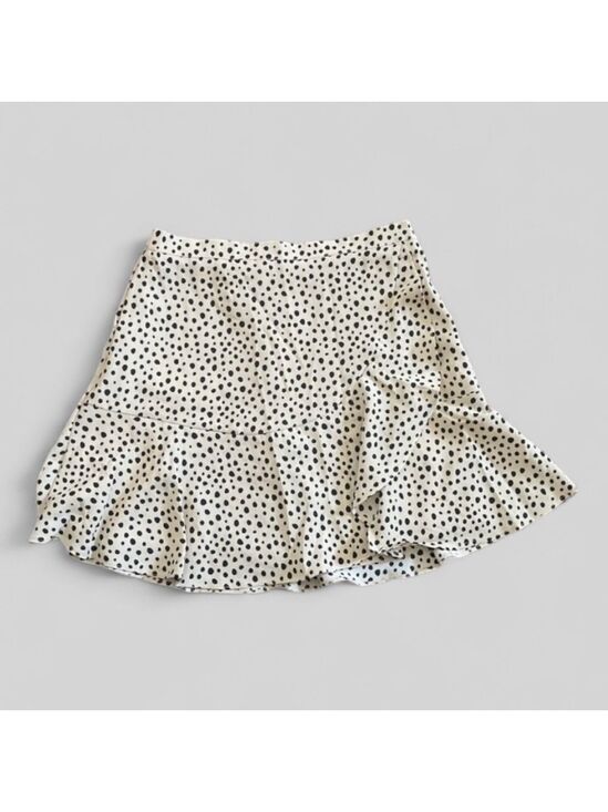 francesca's Dresses & Skirts - Francesca’s- polka dot mini cream/black size Small-EUC